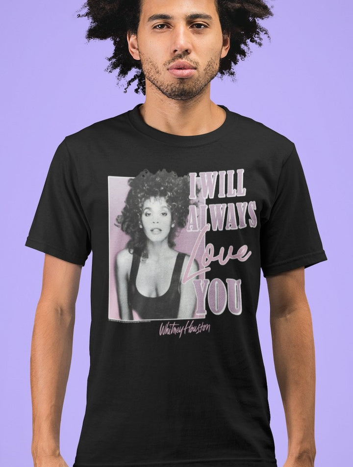 Whitney Houston - I Will Always Love You T-Shirt - HYPER iCONiC.