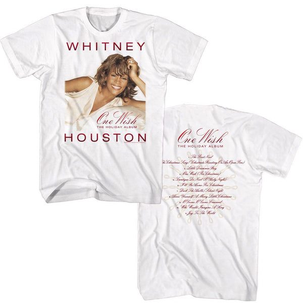 Whitney Houston - One Wish Holiday Boyfriend Tee - HYPER iCONiC.