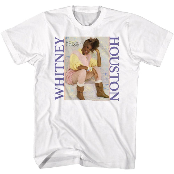 Whitney Houston - Pastel How Will I Know T-Shirt - HYPER iCONiC.