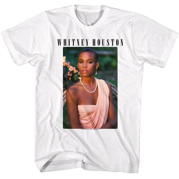 Whitney Houston - Photo And Logo T-Shirt - HYPER iCONiC.