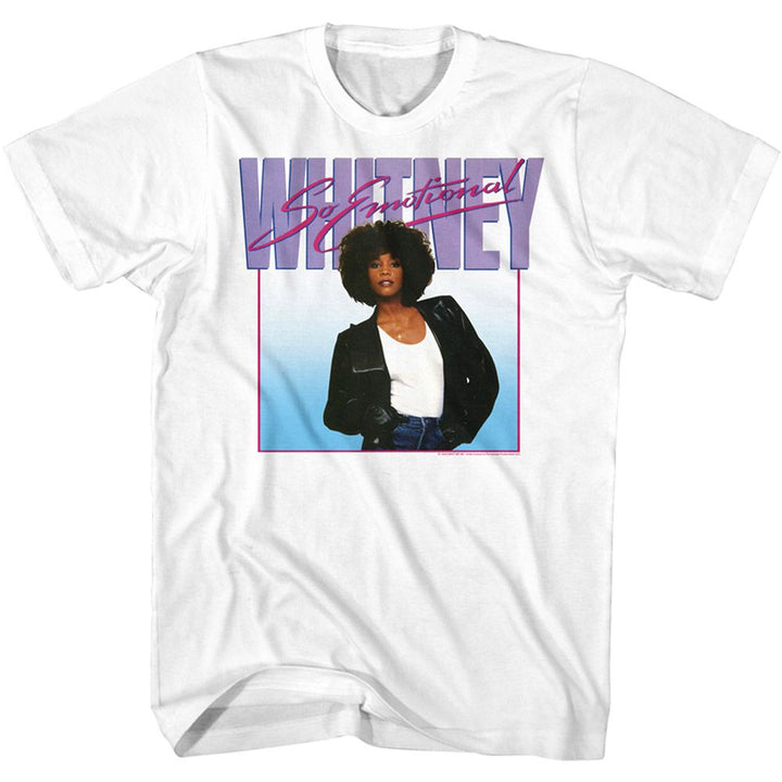 Whitney Houston - So Emotional Boyfriend Tee - HYPER iCONiC.