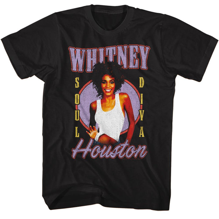 Whitney Houston - Soul Diva Boyfriend Tee - HYPER iCONiC.