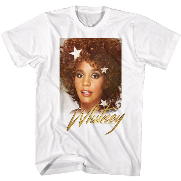 Whitney Houston - Stars And Shine Boyfriend Tee - HYPER iCONiC.