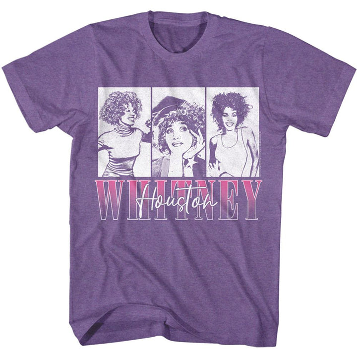 Whitney Houston - Three Rectangles Boyfriend Tee - HYPER iCONiC.