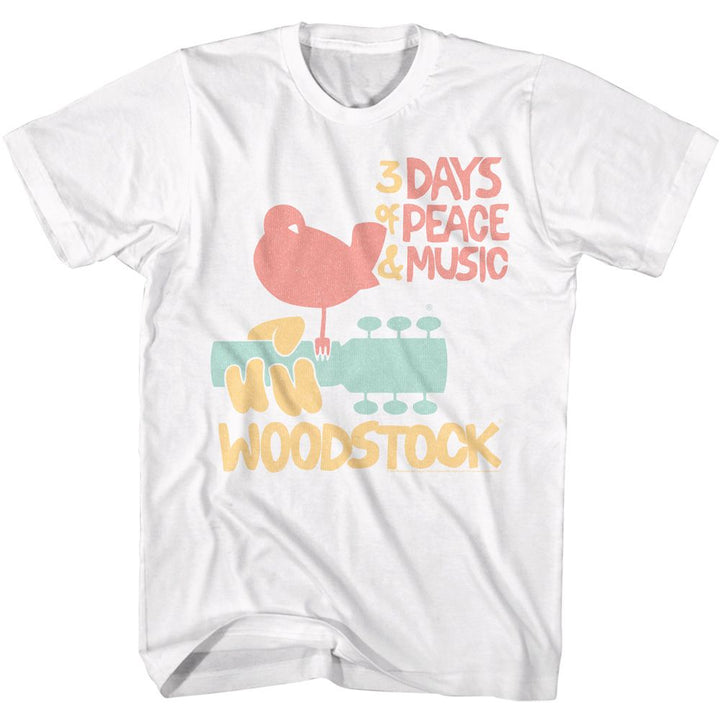 Woodstock - 3 Days Of Peace Boyfriend Tee - HYPER iCONiC.