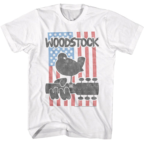 Woodstock - Flower Flag T-Shirt - HYPER iCONiC.