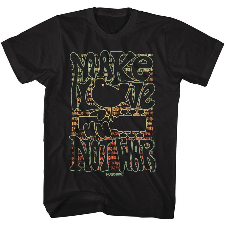 Woodstock - Make Love Not War Boyfriend Tee - HYPER iCONiC.