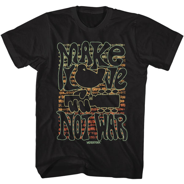 Woodstock - Make Love Not War T-Shirt - HYPER iCONiC.