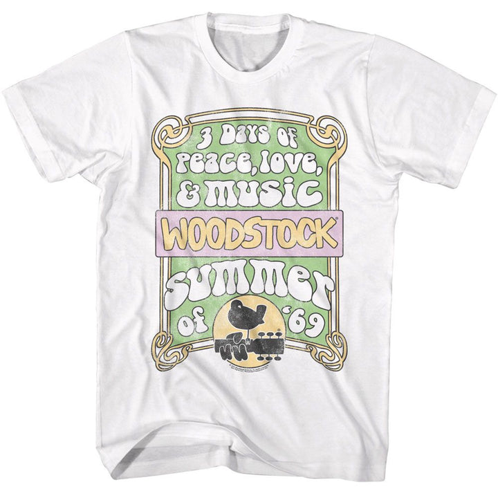 Woodstock - Summer Of 69 T-Shirt - HYPER iCONiC.