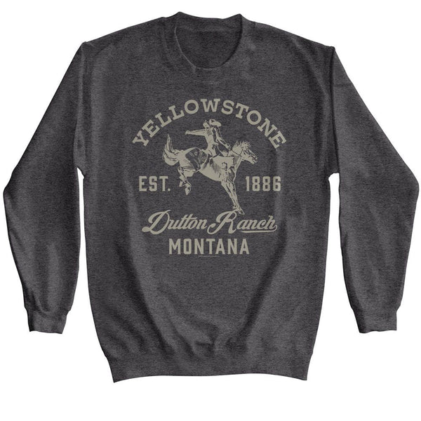 Yellowstone - Dutton Ranch Cowboy Long Sleeve Boyfriend Tee - HYPER iCONiC.