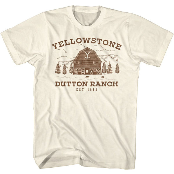 Yellowstone - Dutton Ranch Montana Boyfriend Tee - HYPER iCONiC.