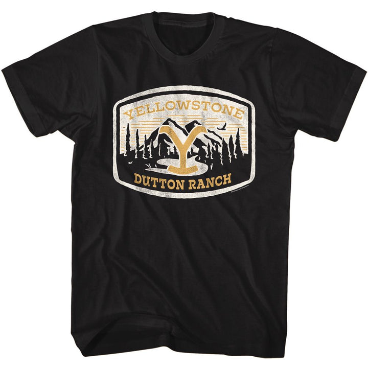 Yellowstone - Dutton Ranch Patch T-Shirt - HYPER iCONiC.