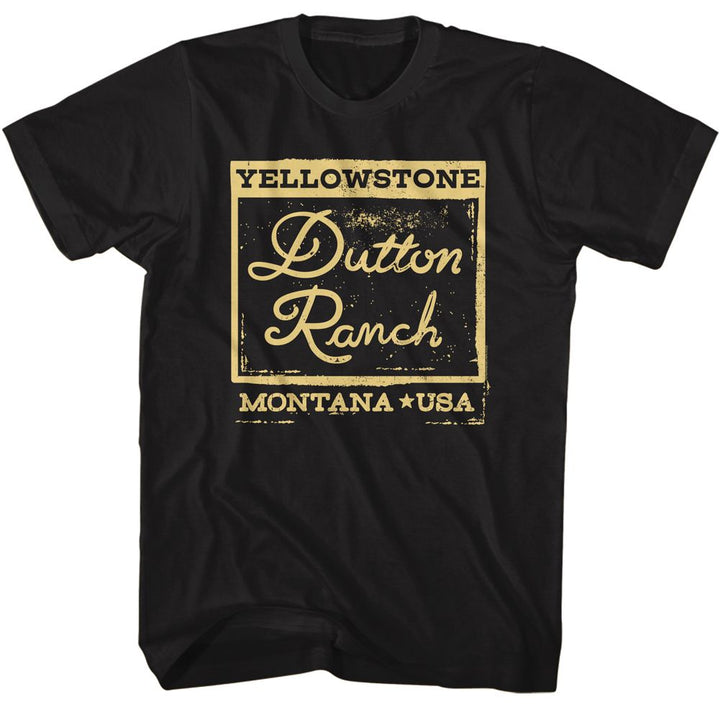 Yellowstone - Dutton Ranch Square Boyfriend Tee - HYPER iCONiC.