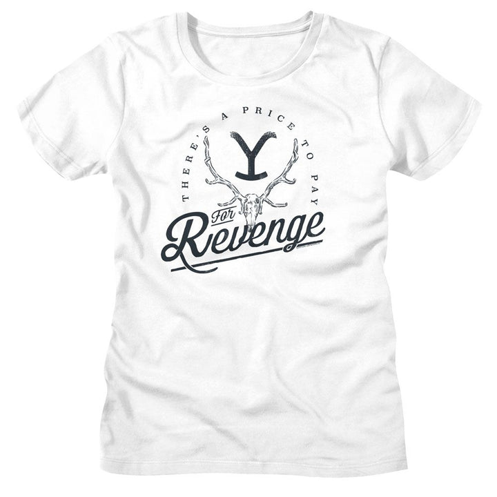 Yellowstone - Revenge Price Womens T-Shirt - HYPER iCONiC.