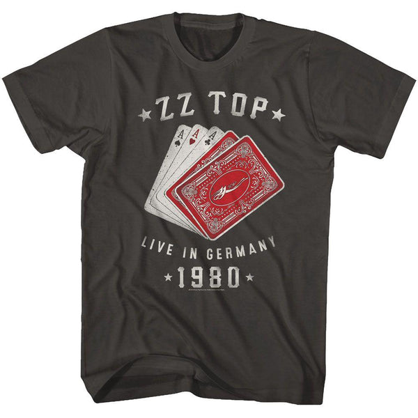 ZZ Top Cards T-Shirt - HYPER iCONiC