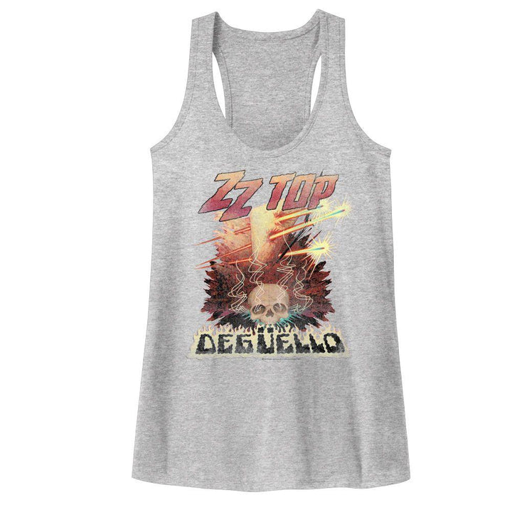 ZZ Top Deguello Womens Racerback Tank - HYPER iCONiC