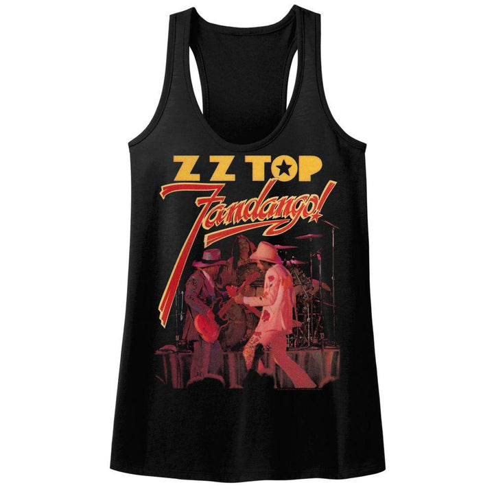 ZZ Top Fandango Womens Racerback Tank - HYPER iCONiC