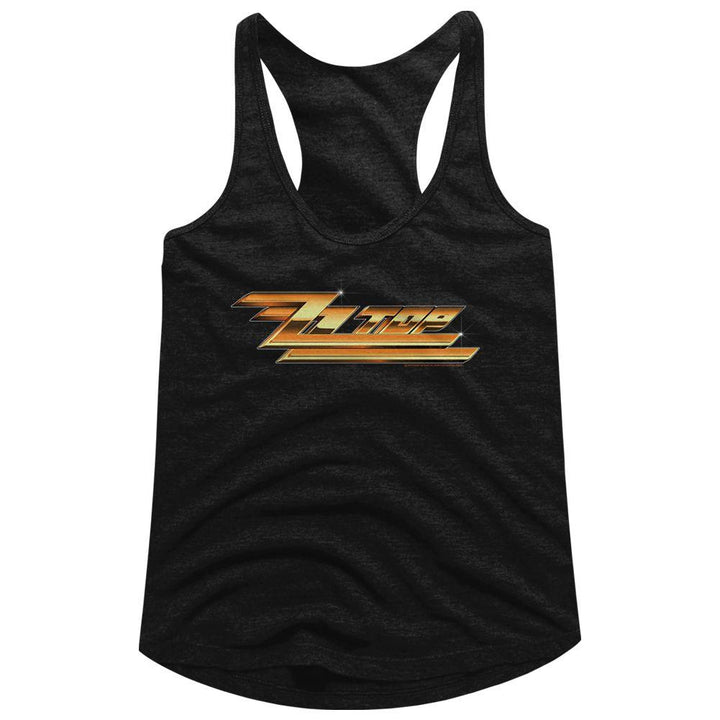 ZZ Top Logo Womens Racerback Tank - HYPER iCONiC