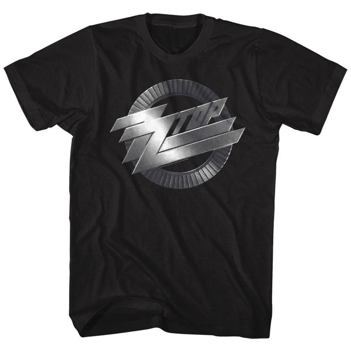 ZZ Top Metal Logo Boyfriend Tee - HYPER iCONiC