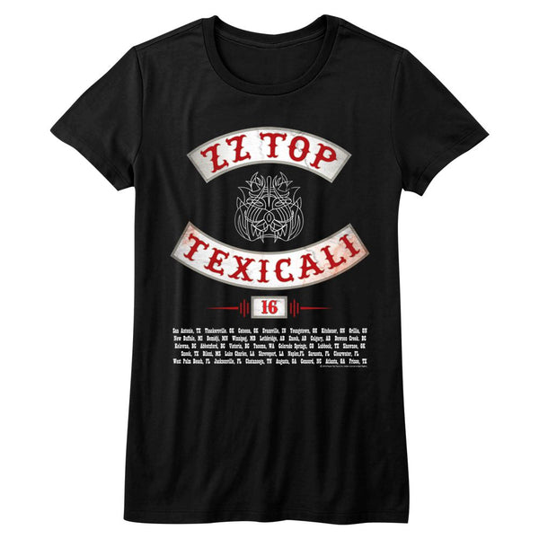 ZZ Top Texicali Womens T-Shirt - HYPER iCONiC.