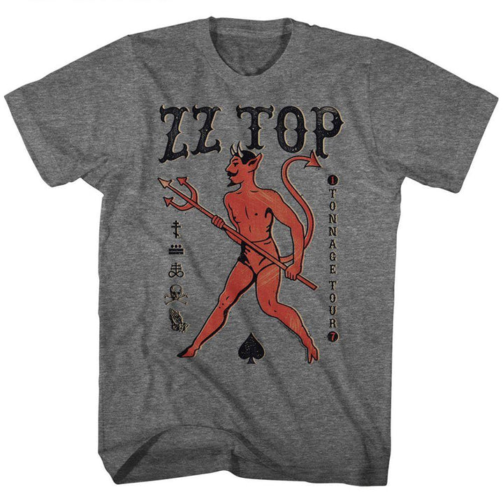 ZZ Top Tonnage Tour Boyfriend Tee - HYPER iCONiC.