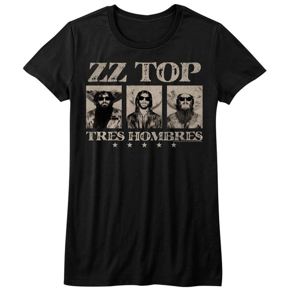 ZZ Top ZZ Top Womens T-Shirt - HYPER iCONiC.